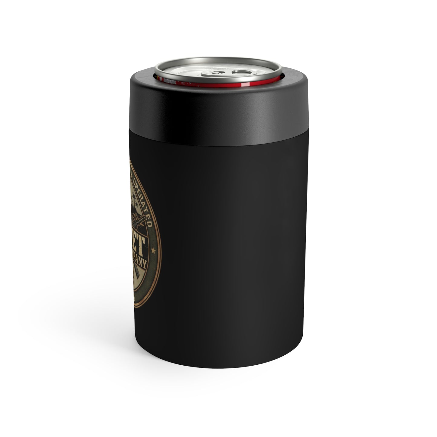Can Cooler — OIF Vet Coffee Company Veteran Logo Insulated Can Holder