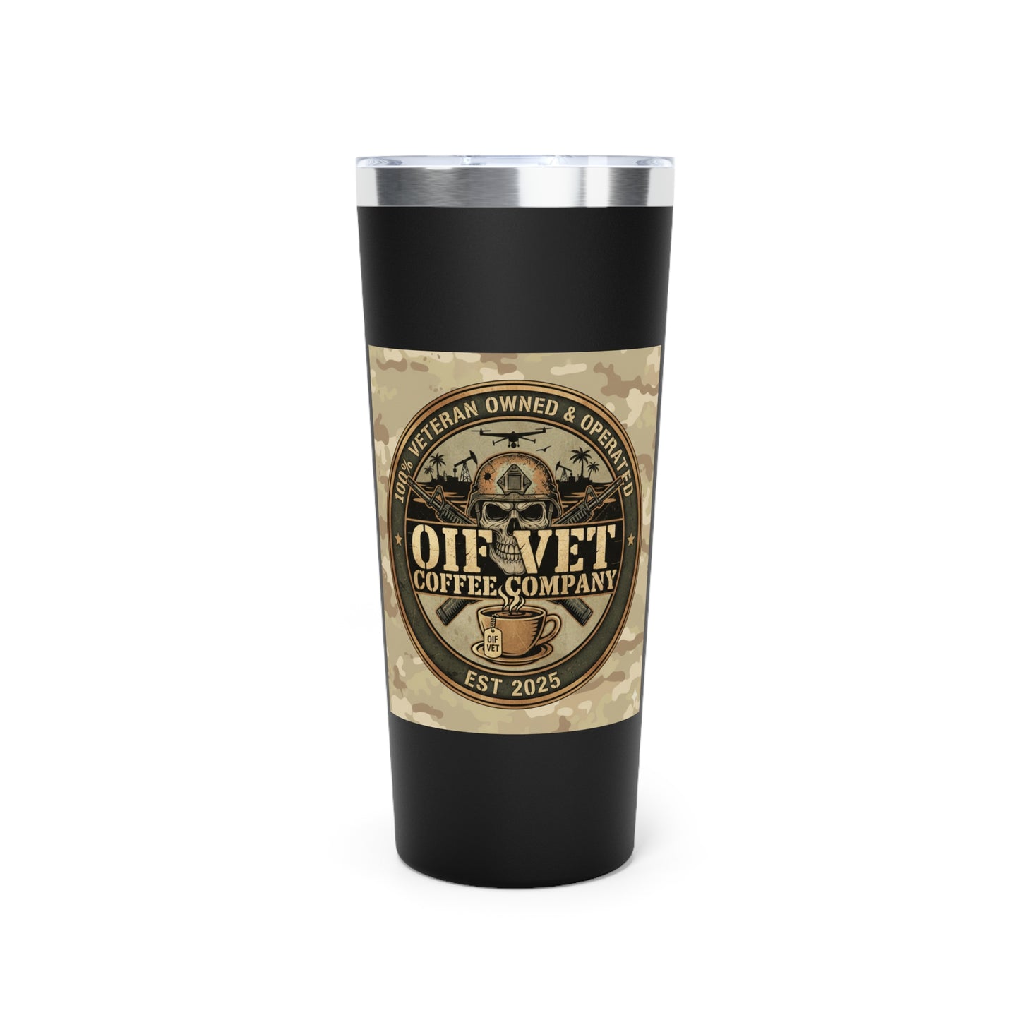 OIF Vet Coffee Company 22oz Insulated Tumbler