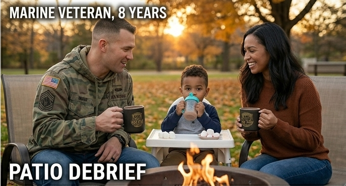 THE SALTY DEBRIEF AMMO CAN (12 K CUPS)