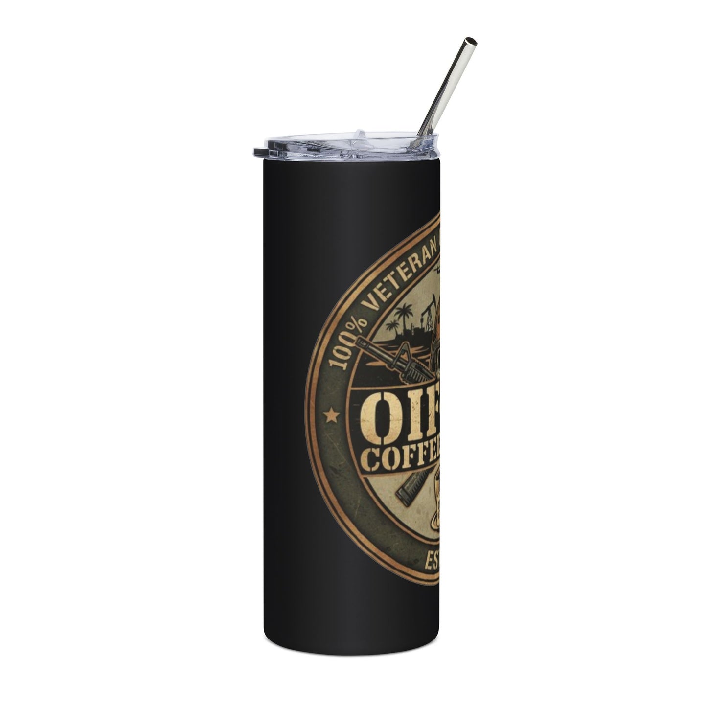 OIF Vet Coffee Co. 20oz Stainless Tumbler