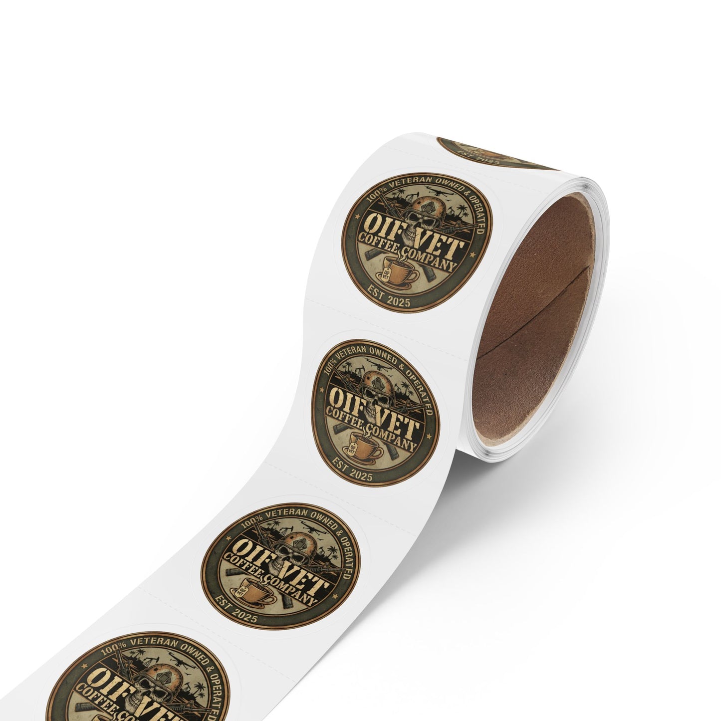 Round Sticker Label Rolls