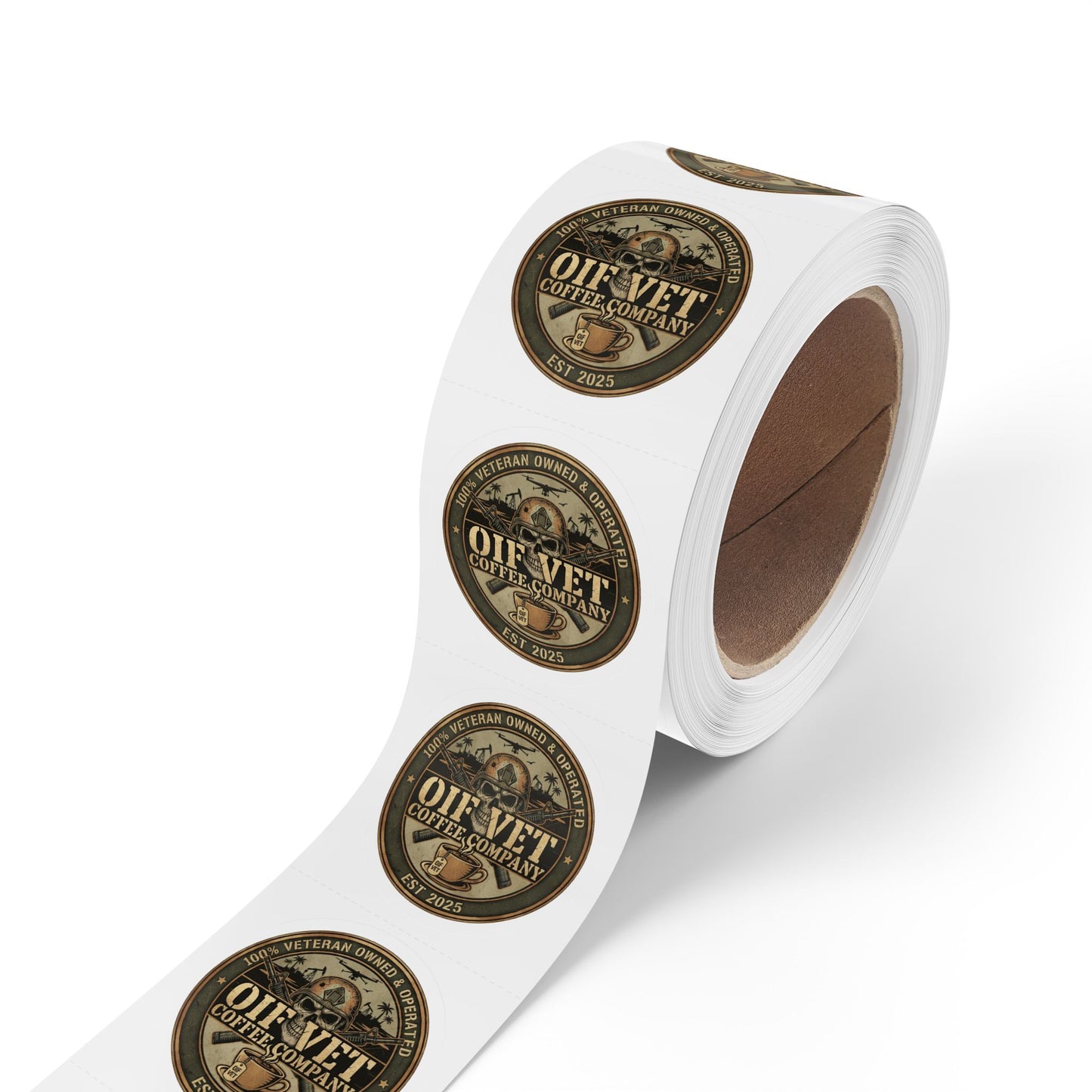 Round Sticker Label Rolls
