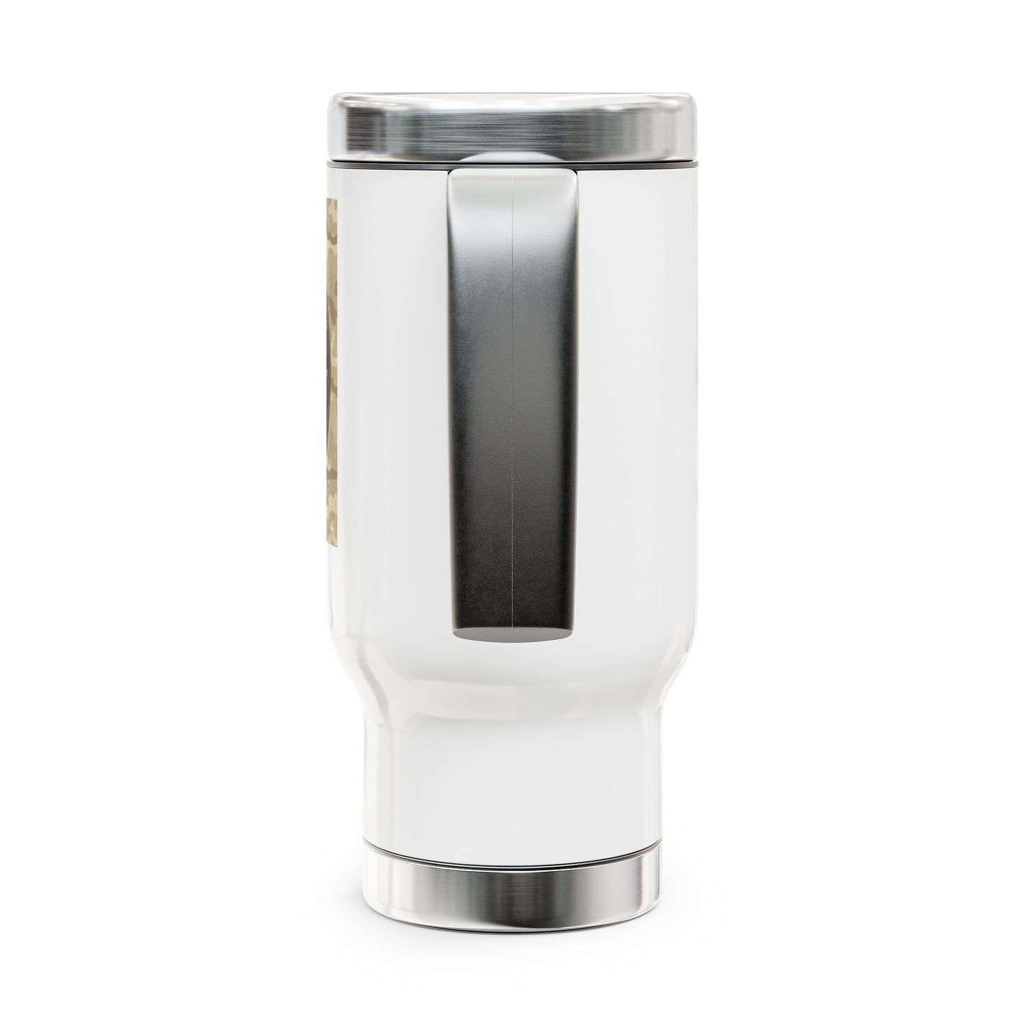 OIF VET Coffee Co. 14oz Stainless Steel Travel Mug with Handle