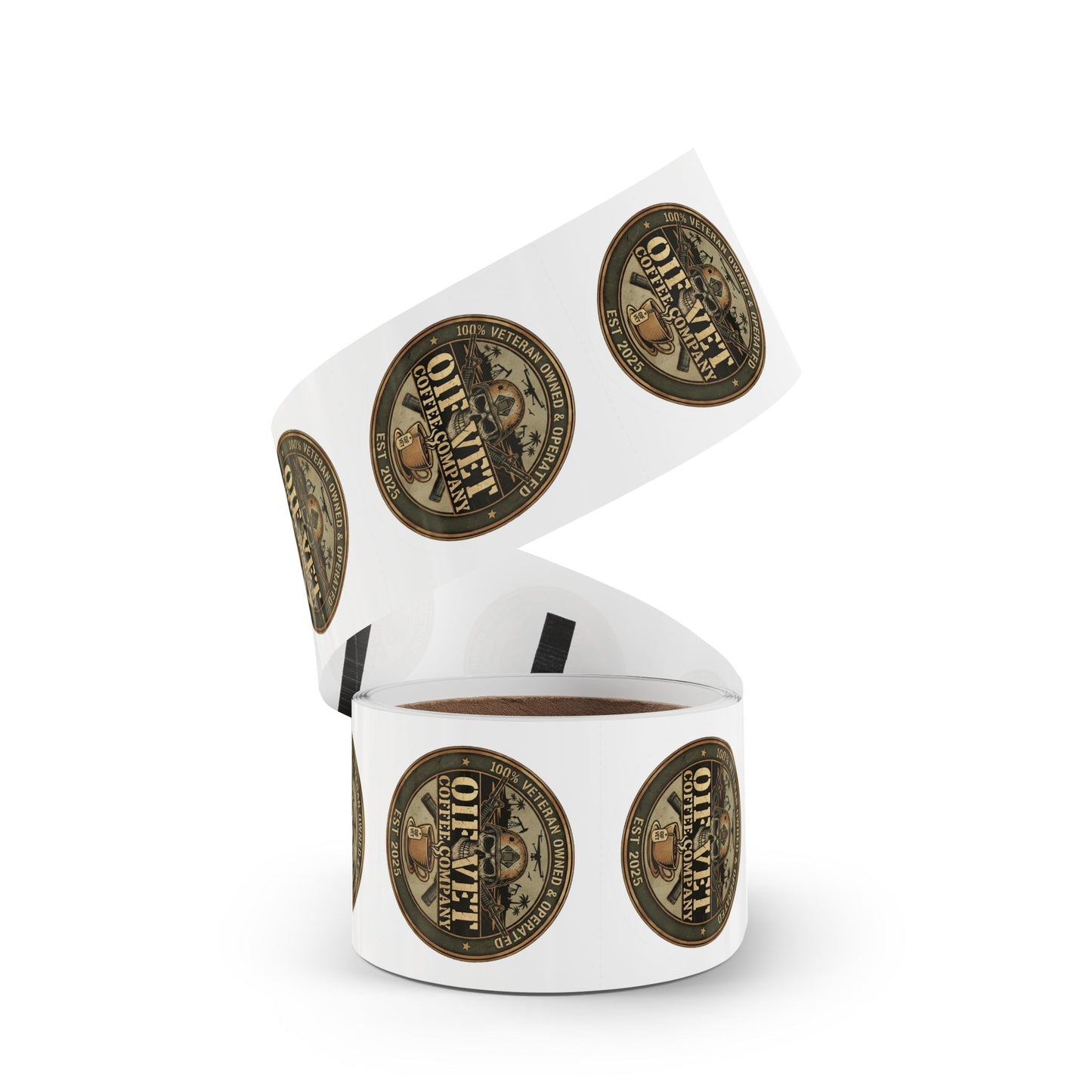 Round Sticker Label Rolls