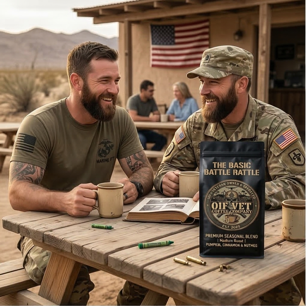 “THE BASIC BATTLE RATTLE” (Pumpkin Spice)
