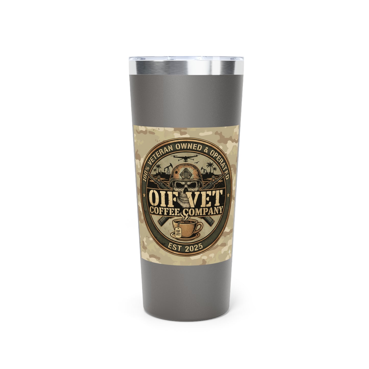 OIF Vet Coffee Company 22oz Insulated Tumbler
