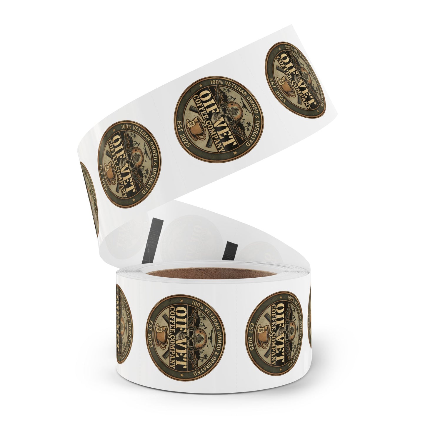 Round Sticker Label Rolls