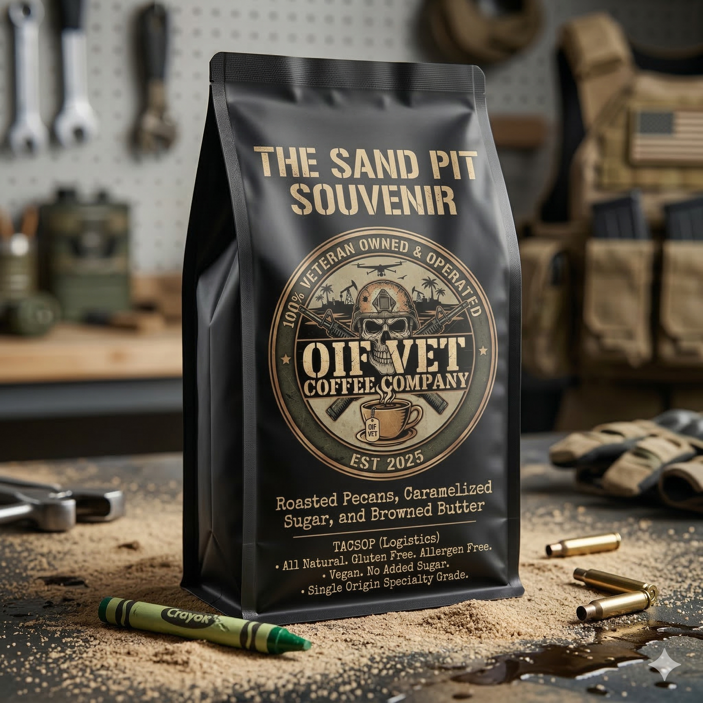 THE SAND PIT SOUVENIR (Pecan Pie)