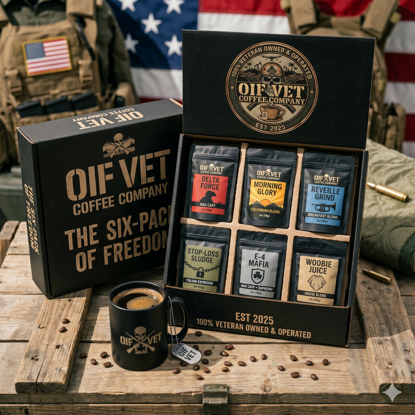 The "Six-Pack of Freedom" Sample Kit