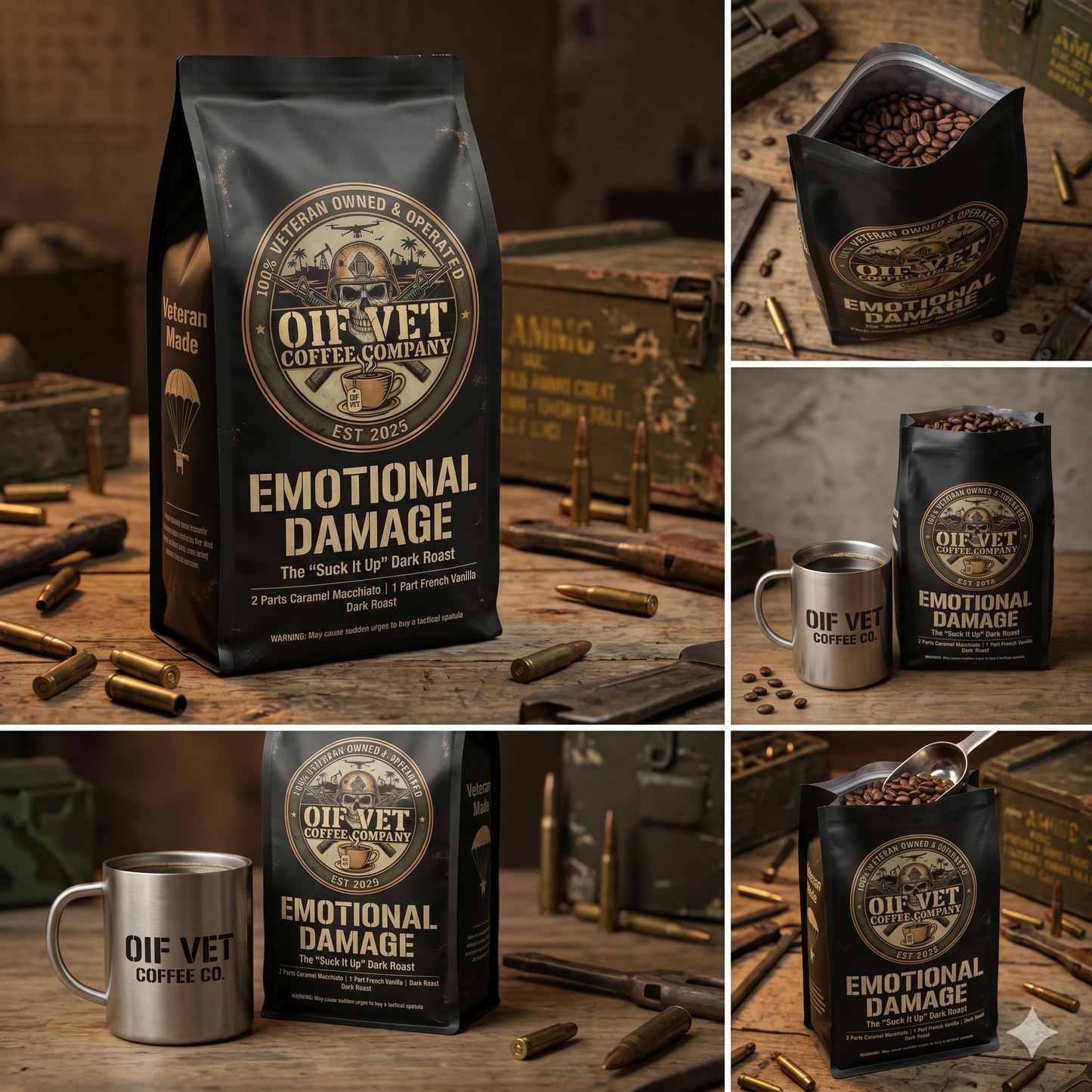 EMOTIONAL DAMAGE The "Suck It Up" Dark Roast