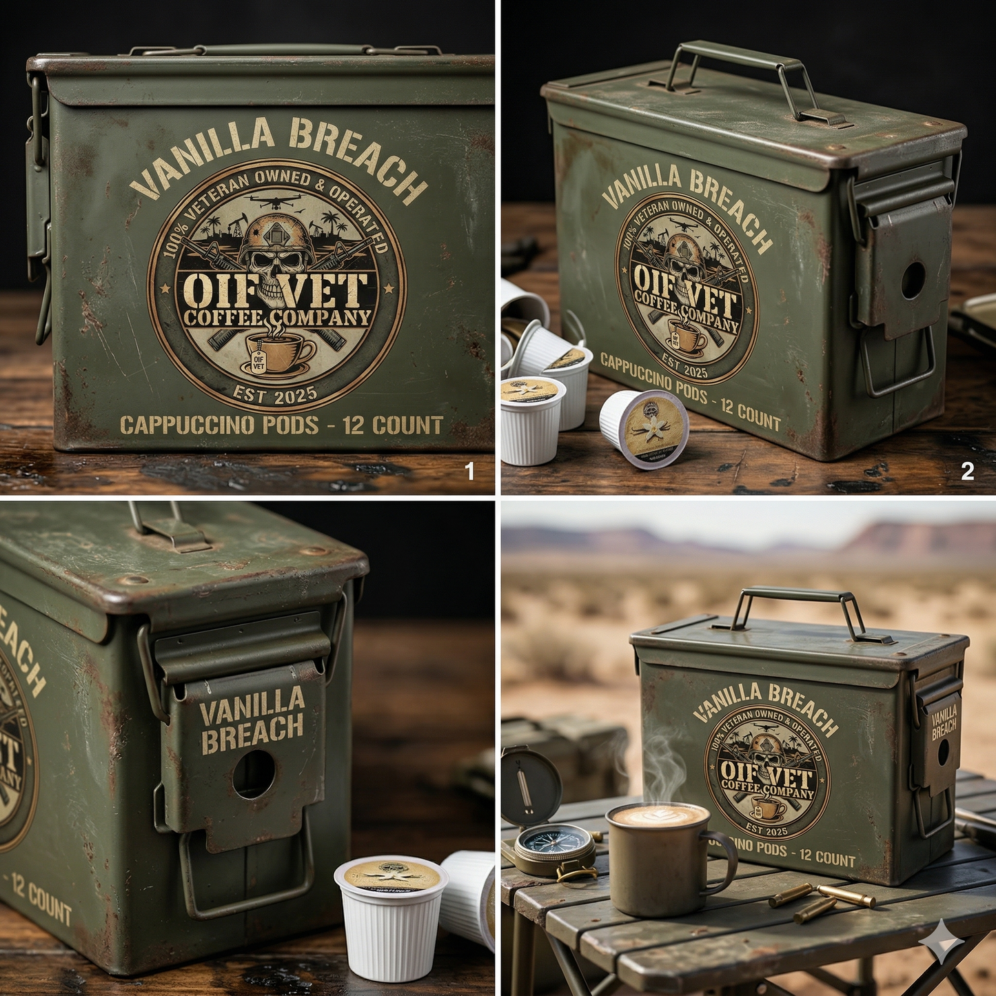 VANILLA BREACH AMMO CAN (12 K CUPS)