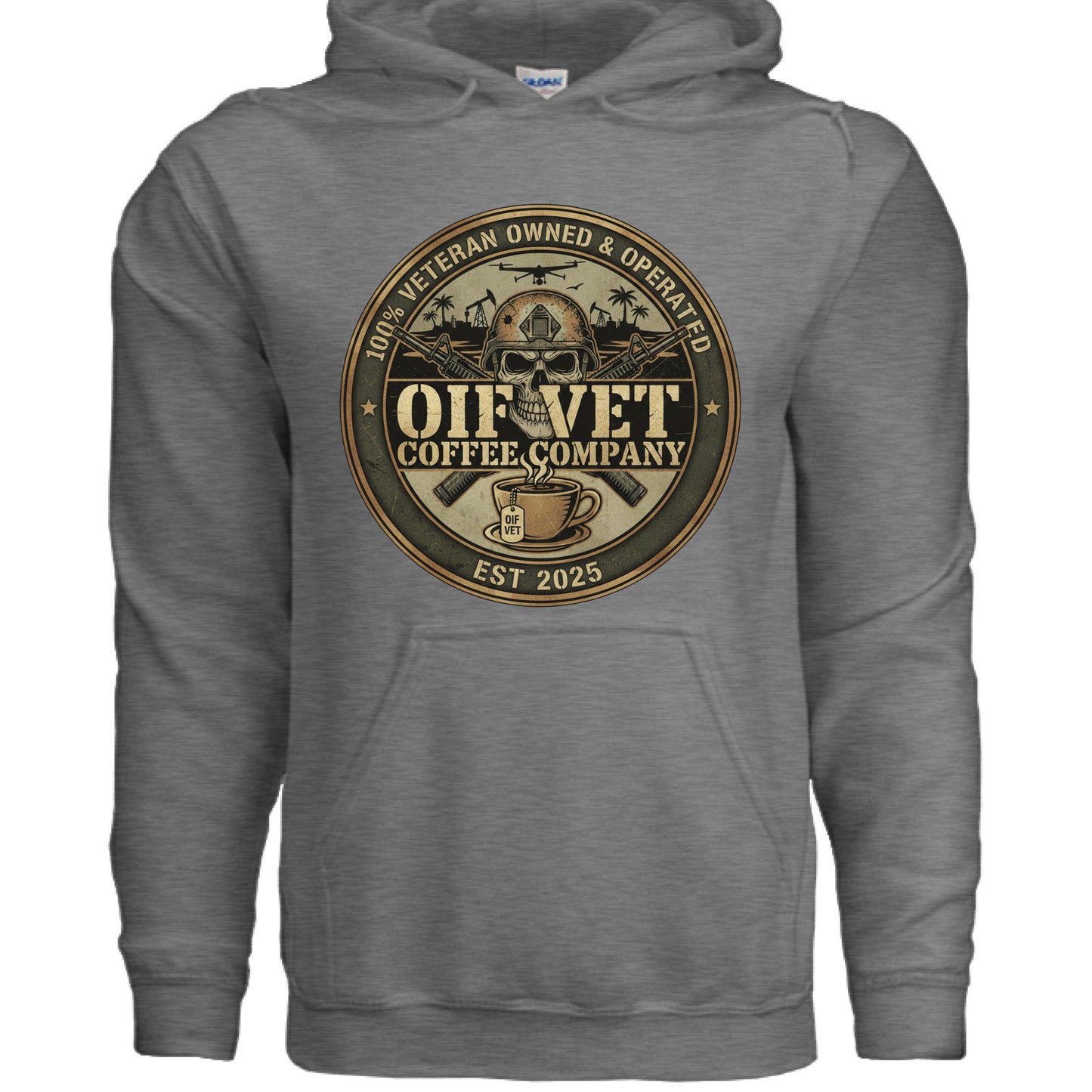 GRAPHITE HEATHER - FRONT