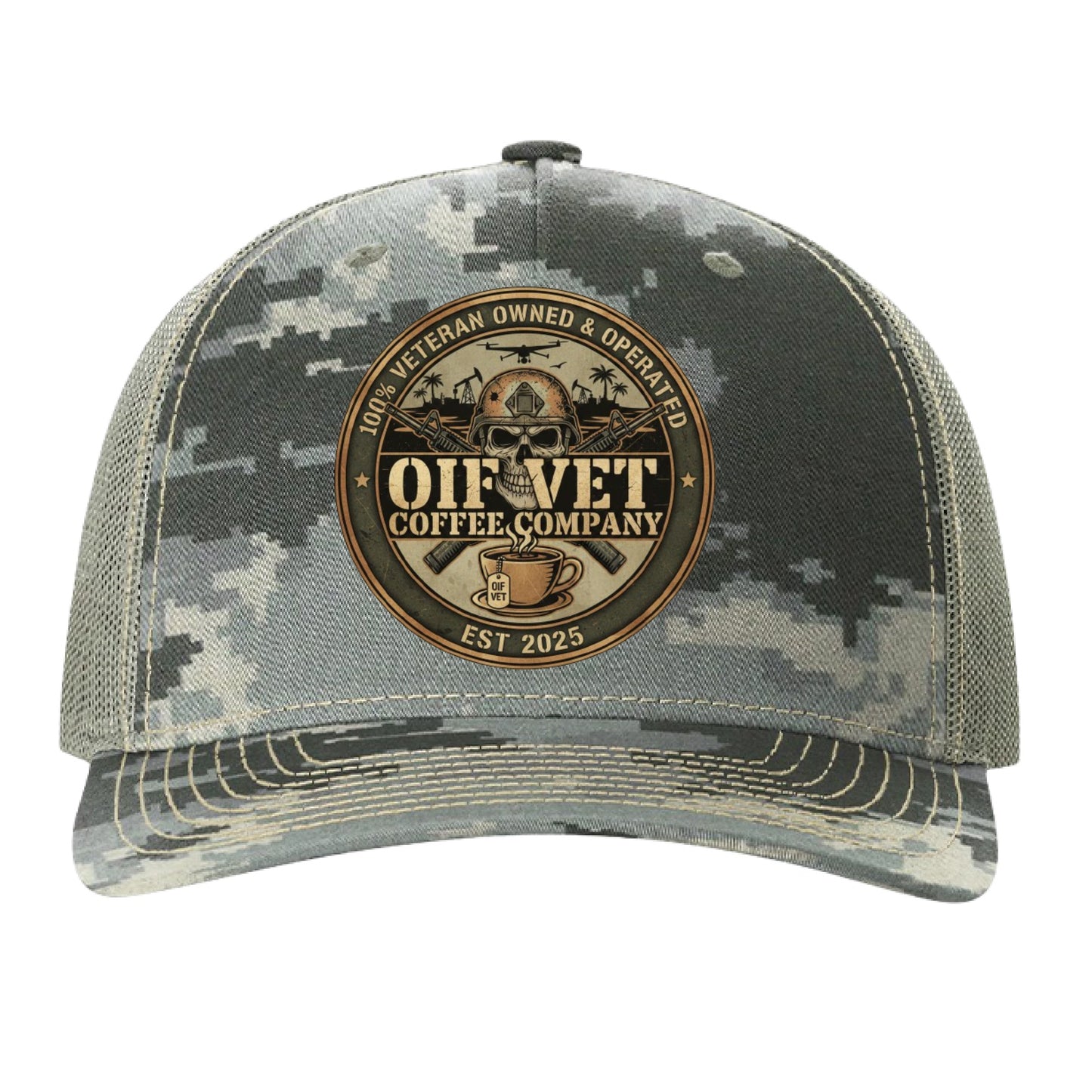 Military Digital Camo/ Light Green - FRONT