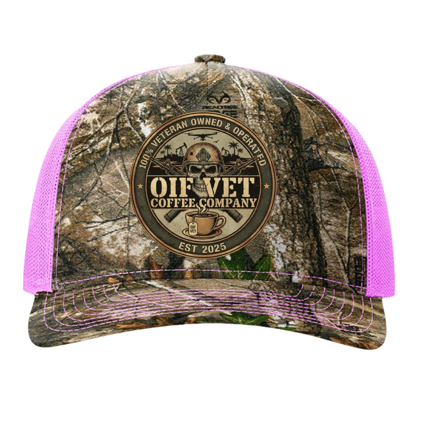 Realtree Edge/ Neon Pink - FRONT