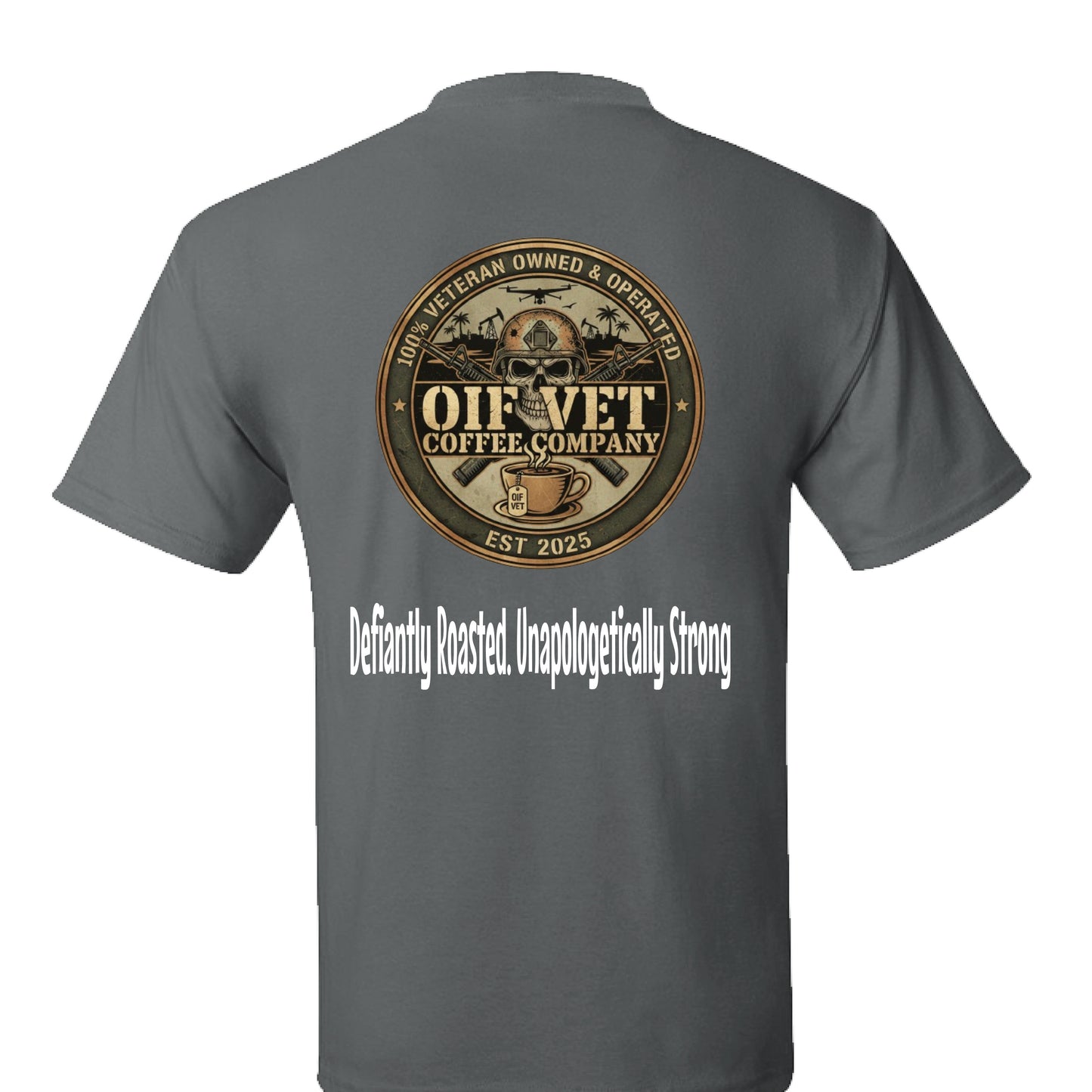 CHARCOAL HEATHER - BACK