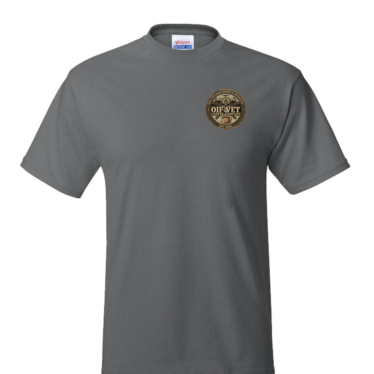 CHARCOAL HEATHER - FRONT