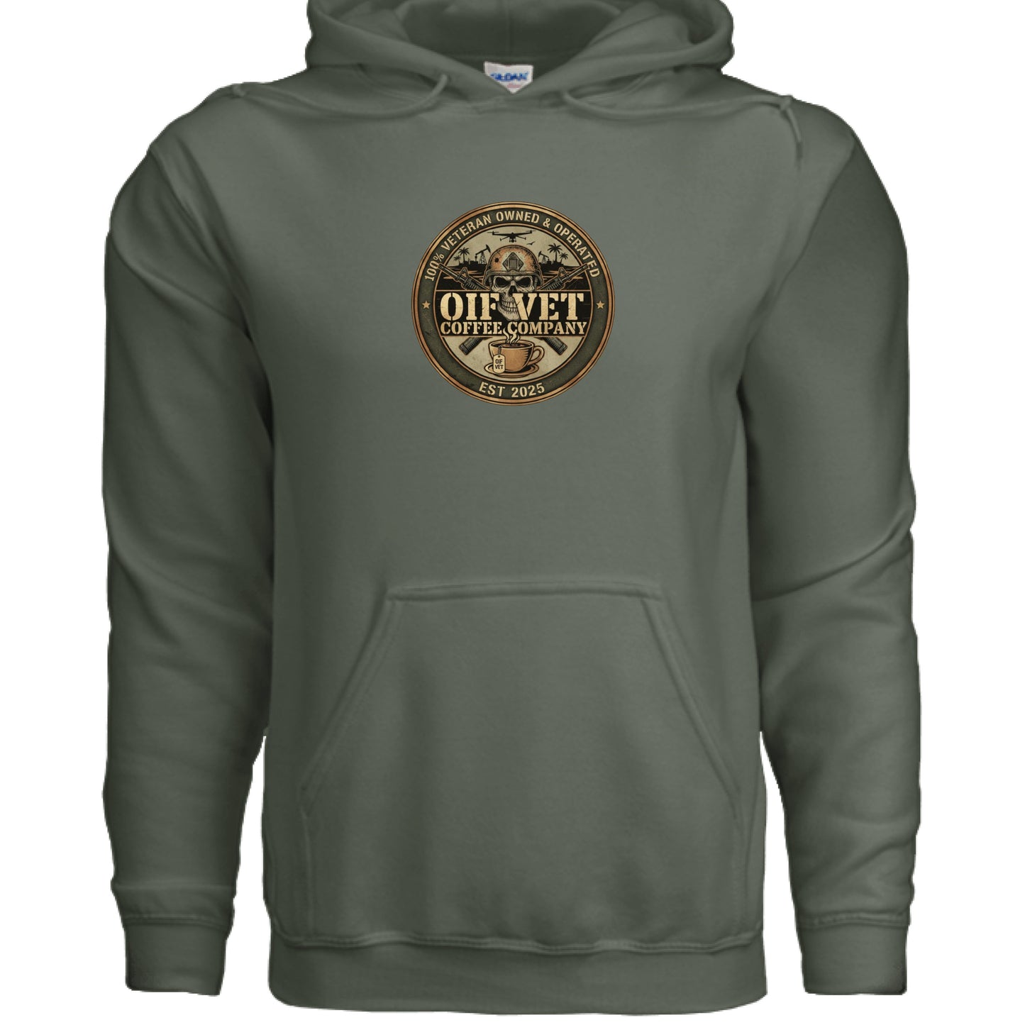 MILITARY GREEN - FRONT