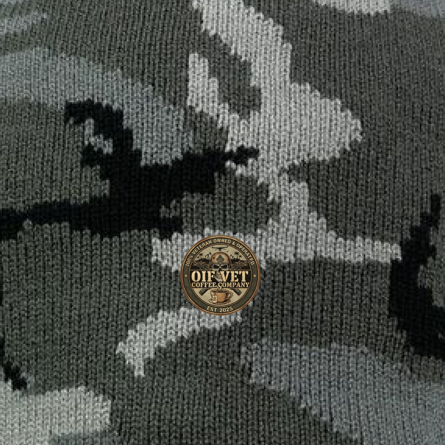 Grey Camo - FRONT