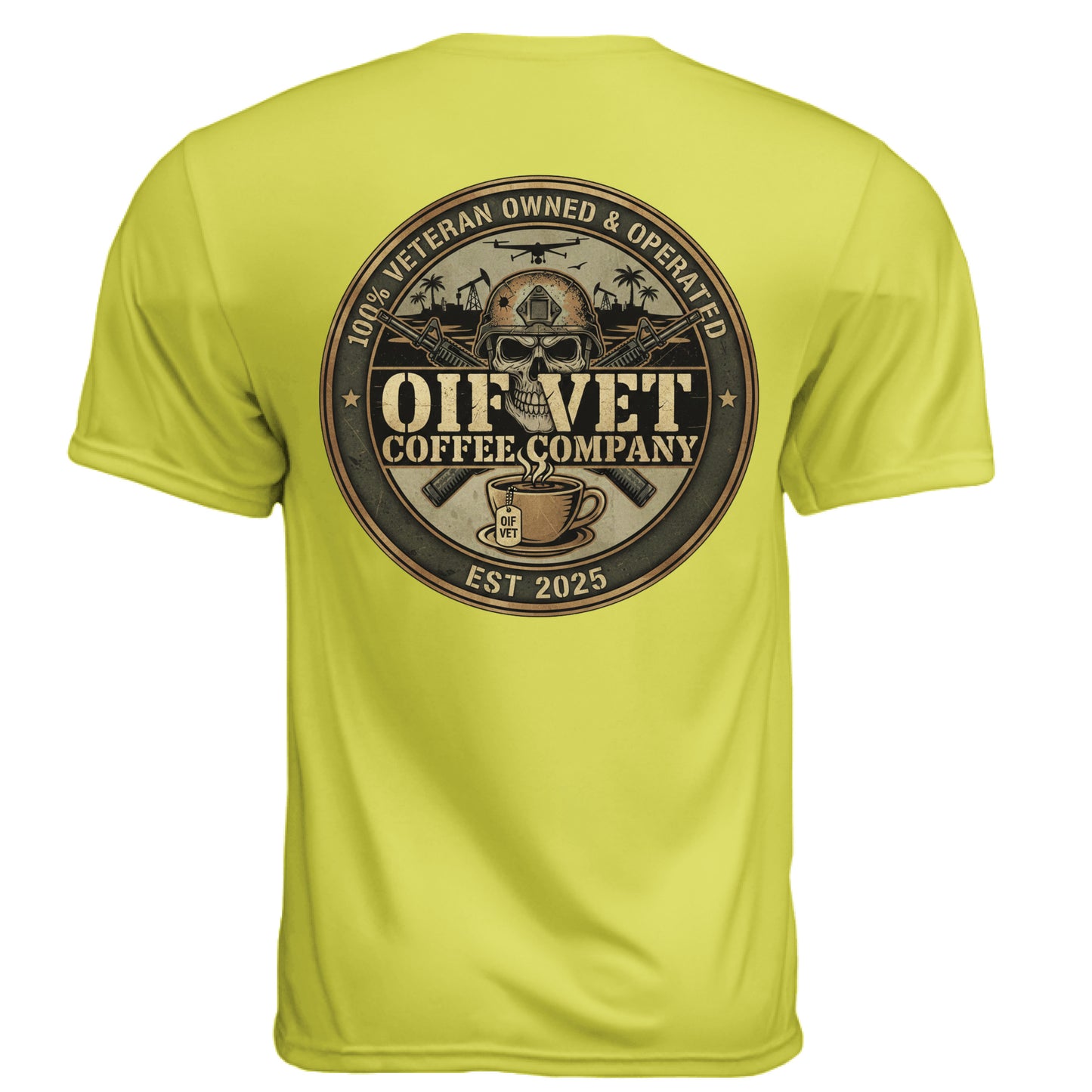 SAFETY YELLOW - BACK